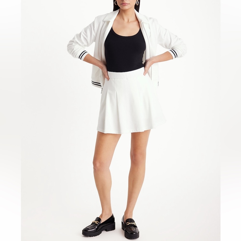 Pleated Mini Skort